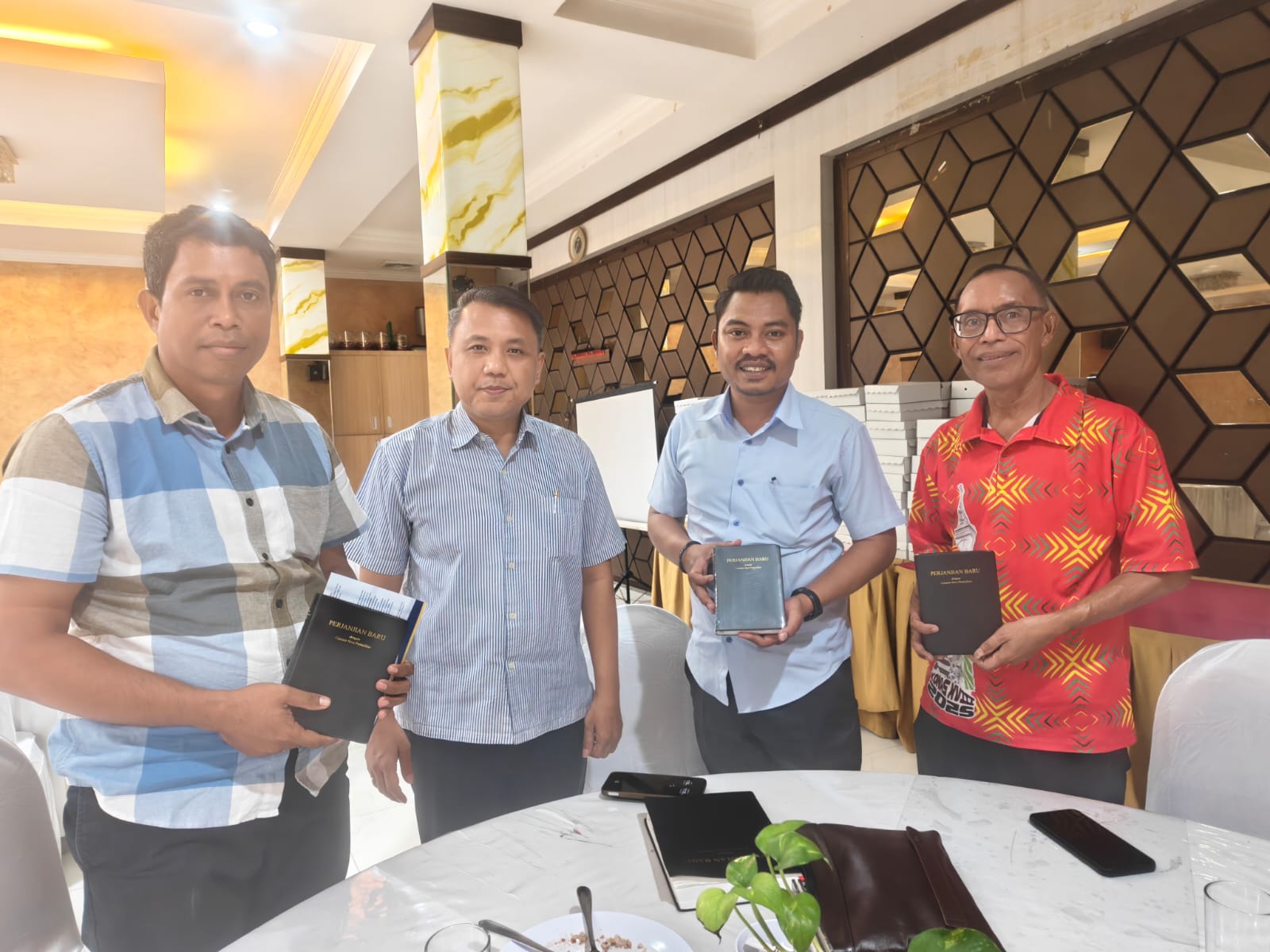 Pertemuan tim BFI dengan pengurus GAMKI di Ternate